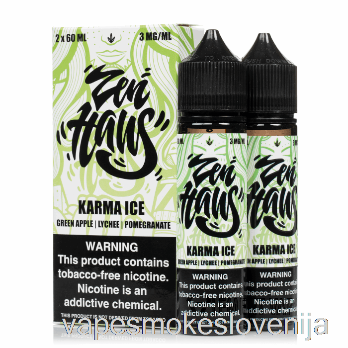 Vape Slovenija Karma Ice - Zen Haus - 120ml 3mg